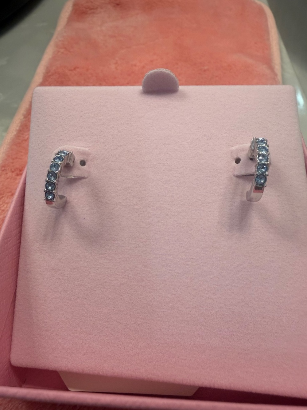 Swarovski Mini Hoop Earring